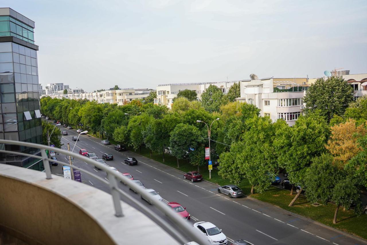 Penthouse With Huge Rooftop & Amazing City View Bucureşti Eksteriør bilde